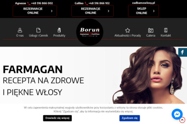 Agnesse Boruń HairStyle - Modne Fryzury Zabrze