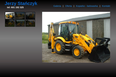 Usługi koparką Jerzy Stańczyk - Roboty Ziemne Kalisz