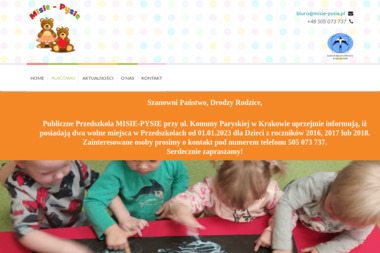Misie Pysie - Żłobek Prywatny Kraków