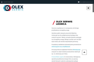 Olex Serwis Sp. z o.o. - Pierwszorzędne Projekty Instalacji Elektrycznych Legnica
