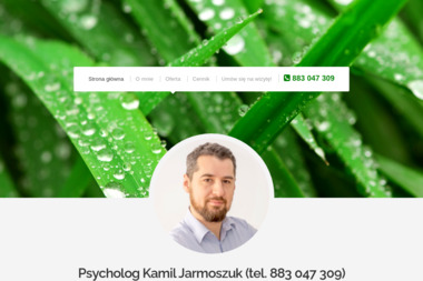 Psycholog mgr Kamil Jarmoszuk - Psycholog Olsztyn