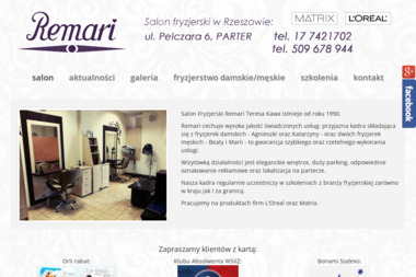 Salon Fryzjerski Remari - Fryzjer Rzeszów