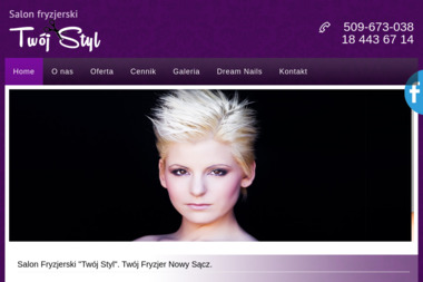 Salon Fryzjerski &bdquo;Tw&oacute;j Styl&rdquo; - Usługi Fryzjerskie Nowy Sącz