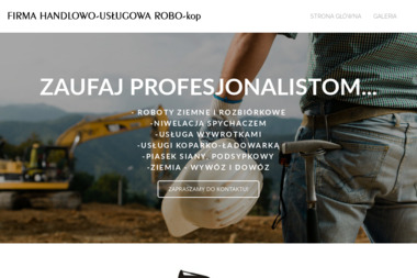 Firma Handlowo-Usługowa ROBO-kop - Niwelacja Terenu Lublin