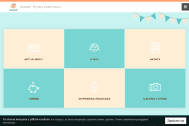 Śpioszek - prywatny żłobek - Żłobek Niepubliczny Kraków