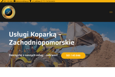 Usługi Transportowe Sprzętowe Budowlane Ryszard Dańczura​ - Kopanie Studni Szczecin