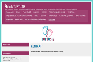 Niepubliczny Żłobek TUPTUSIE - Żłobek Warszawa