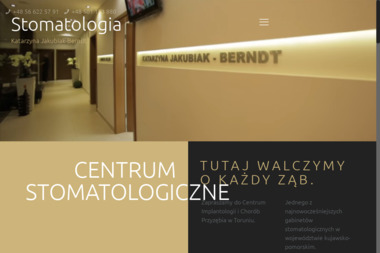 Stomatologia Katarzyna Jakubiak - Berndt - Dentysta Toruń