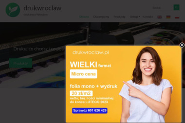drukwroclaw.pl - Wydruk Wielkoformatowy Wrocław