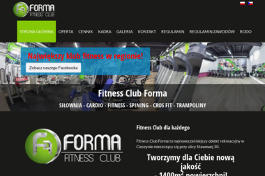 Fitness Forma - Siłownia Cieszyn