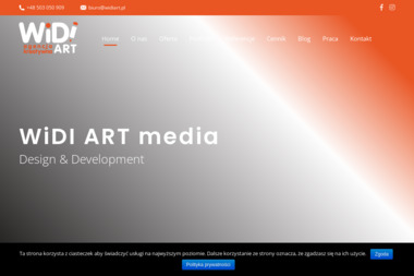WIDI ART SPÓŁKA Z OGRANICZONĄ ODPOWIEDZIALNOŚCIĄ - Tworzenie Stron Internetowych Sierpc