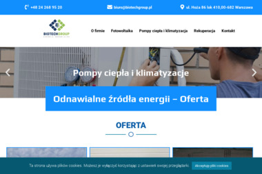 Biotech Group Sp. z o.o. - Profesjonalna Energia Odnawialna Płock