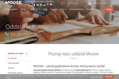 MOOSE - Lekcje Angielskiego dla Dzieci Kutno