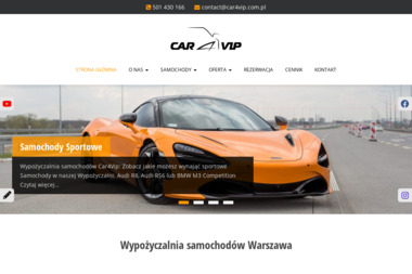 Car4Vip - Wynajem Aut Warszawa