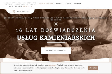 Zakład Kamieniarski Krzysztof Serwin - Kamieniarz Szczecin