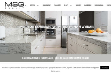 Zakład kamieniarski &bdquo;Kamyk&rdquo; - Mozaika Kamienna Szczecin