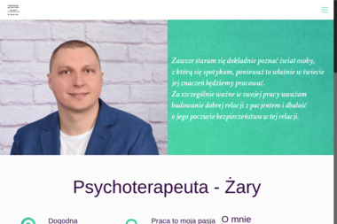 Psychoterapeuta mgr Marcin Peksa - Psycholog Żary
