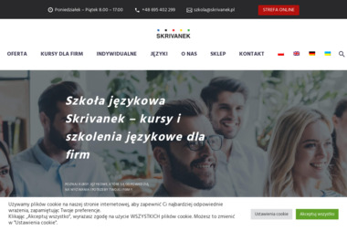 Szkoła językowa Skrivanek - Nauczanie Język&oacute;w Warszawa