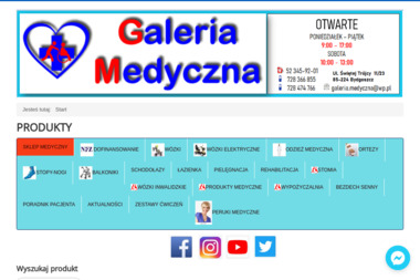 Galeria Medyczna - Sprzęt rehabilitacyjny Bydgoszcz