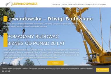 Usługi Dźwigowe LEWANDOWSKA - Wynajmy Podnośników Koszowych Suchy Las