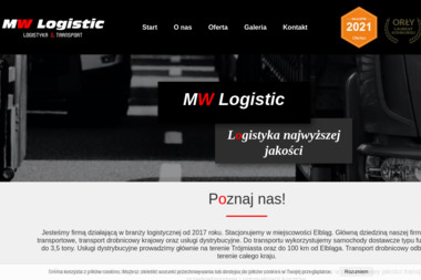 MW Logistic - Transport międzynarodowy do 3,5t Elbląg
