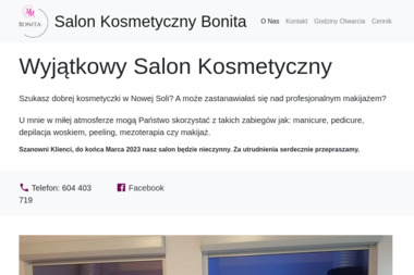 Salon Kosmetyczny Bonita - Makijaż Ślubny Nowa Sól