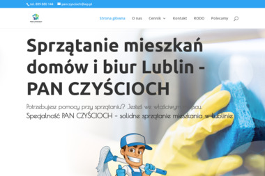 Sprzątanie mieszkań, domów i biur Lublin -PAN CZYŚCIOCH - Usługi Mycia Okien Lublin