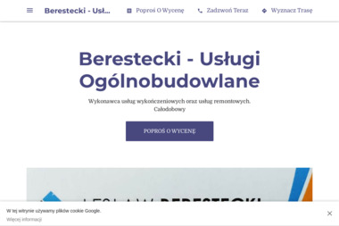 Berestecki Usługi Ogólnobudowlane - Perfekcyjne Układanie Podłóg Świdnica