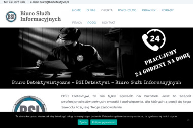BSI Detektywi - Biuro Służb Informacyjnych - Prywatny Detektyw - Detektyw Bydgoszcz