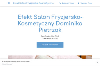 Efekt Salon Fryzjersko-Kosmetyczny - Kosmetyczka Płock