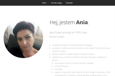 Salon fryzjerski damsko-męski Anna Gadzalińska - Salon Fryzjerski Żagań