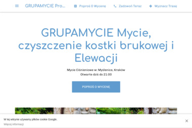 GRUPAMYCIE - Mycie, czyszczenie, Impregnacja dachówek www.grupamycie.pl - Świetne Prace Alpinistyczne Myślenice