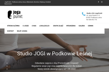 Joga Punkt - Studio Pilates Grodzisk Mazowiecki