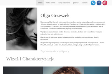 Olga Grzeszek Wizaż i Charakteryzacja - Makijaż Wieczorowy Rzesz&oacute;w