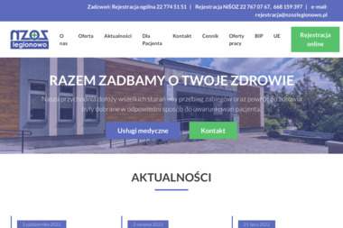 Zespół Opieki Zdrowotnej "Legionowo" - Rehabilitacja Legionowo