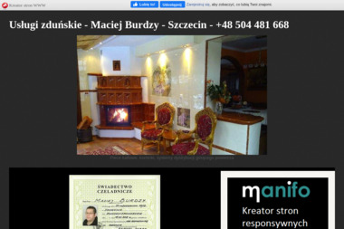 Usługi zduńskie - Maciej Burdzy - Piece Kaflowe Szczecin