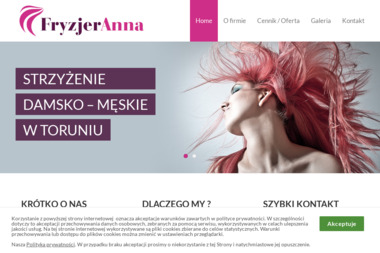 Fryzjer Anna - Usługi Fryzjerskie Toruń