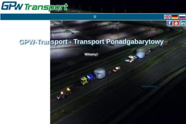 GPW-Transport Piotr Gędek - Transport Paletowy Międzynarodowy Żyrzyn