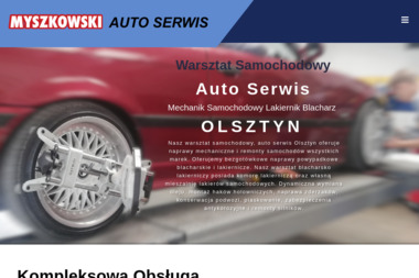 MYSZKOWSKI AUTO-SERWIS - Naprawa Klimatyzacji Samochodowej Olsztyn