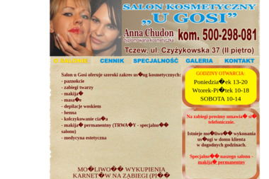 Salon Kosmetyczny U Gosi - Gabinet Kosmetyczny Tczew