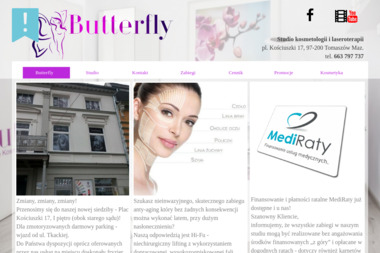 Studio Kosmetologii i Laseroterapii „BUTTERFLY” - Zabiegi Na Twarz Tomaszów Mazowiecki