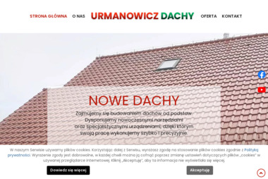 Urmanowicz-Dachy - Wymiana dachu Tczew