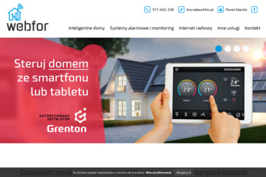 WebFor - Instalacja Kamer Kamionka Wielka