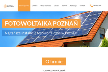 DEGON - Fotowoltaika Poznań - Baterie Słoneczne Poznań