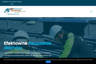 DRY TOUCH Dariusz Kaliszewski - Osuszanie Warszawa