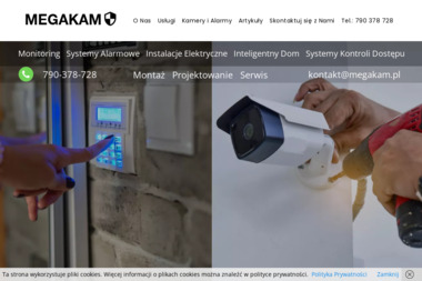 Megakam - Montaż Alarmu w Domu Poznań