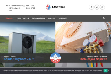 Maxmel - Odgrzybianie Klimatyzacji Wrocław