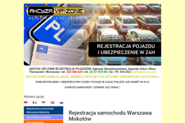 AKCYZA-ZONE agencja celna,rejestracja pojazdów - Agencja rekrutacyjna Warszawa