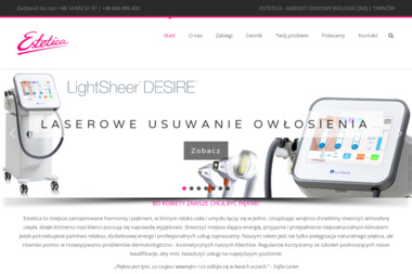 Estetica - Gabinet Odnowy Biologicznej - Kosmetyczka Tarn&oacute;w