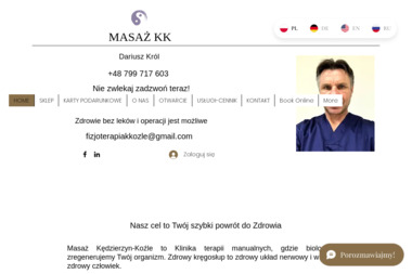 Fizjoterapia Kędzierzyn-Koźle - Salon Masażu Kędzierzyn-Koźle